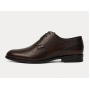 Pantofi barbati maro din piele naturala cu perforatii decorative SIR020GML